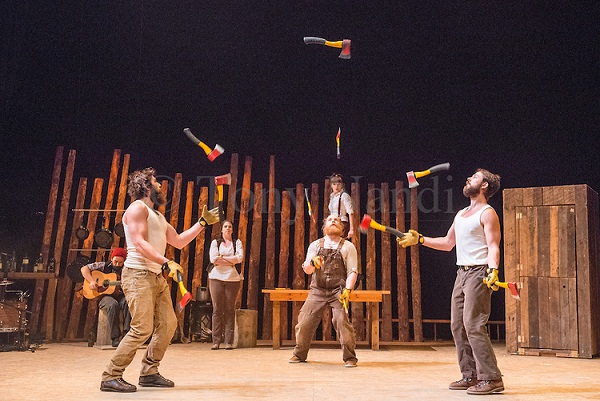 Cirque Alfonse with Timber!, Southbank,London